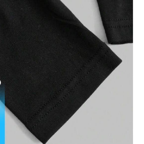 NWT Anime & Letter Print  Raglan Sleeve Top - Picture 3 of 8